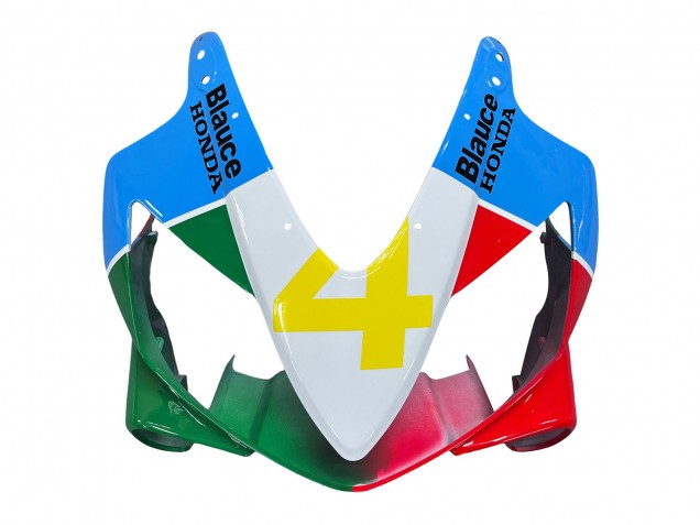 Online Blanco Azul Verde Rojo Carenado Moto Honda CBR600 F4i 2004-2007