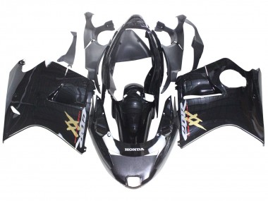 Online Negro Brillante Carenado Moto ABS Honda CBR1100XX Blackbird 1996-2007