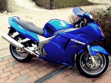 Online Azul Carenado Moto ABS Honda CBR1100XX Blackbird 1996-2007
