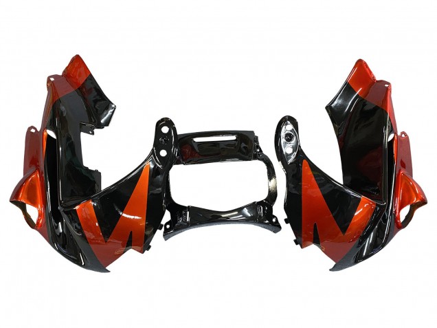 Online Naranja Negro Brillante Carenado Moto Honda CBR600 F2 1991-1994