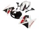 Online Blanco Rojo Negro Brillante Carenado Moto Honda CBR600 F2 1991-1994