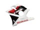 Online Blanco Rojo Negro Brillante Carenado Moto Honda CBR600 F2 1991-1994