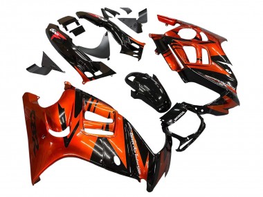 Online Naranja Negro Brillante Carenado Moto Honda CBR600 F3 1995-1996