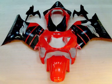 Online Rojo Negro Brillante Carenado Moto Honda CBR600 F4 1999-2000