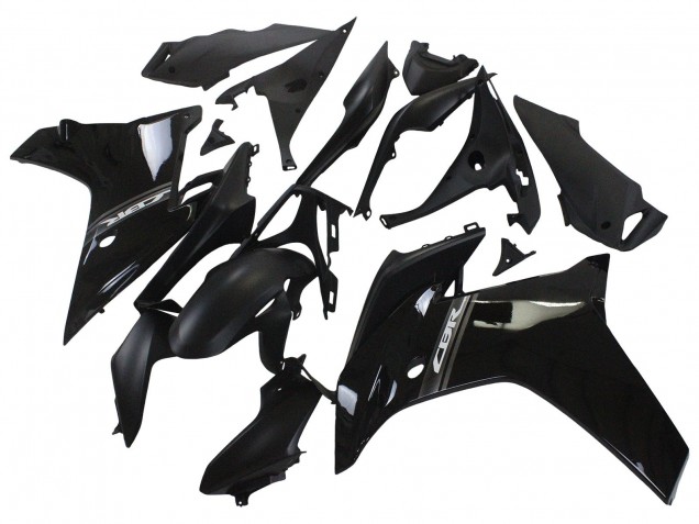 Online Negro Brillante Carenado Moto Honda CBR600F 2011-2013