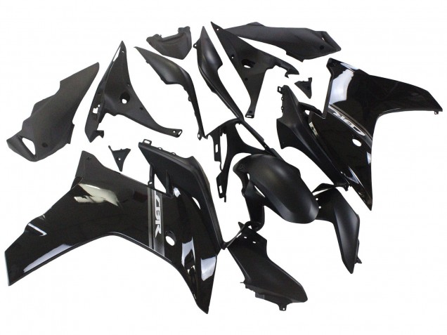 Online Negro Brillante Carenado Moto Honda CBR600F 2011-2013