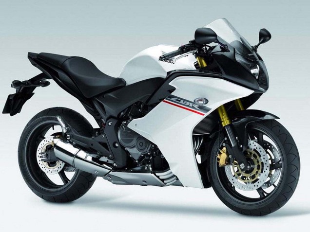 Online Blanco Gris Carenado Moto Honda CBR600F 2011-2013