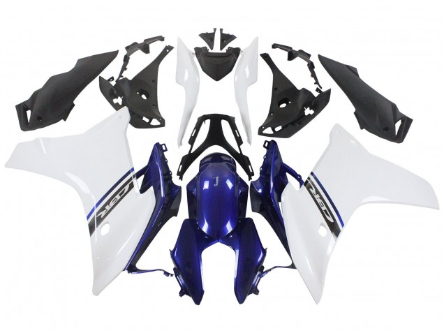 Online Blanco Azul Carenado Moto Honda CBR600F 2011-2013