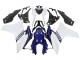 Online Blanco Azul Carenado Moto Honda CBR600F 2011-2013
