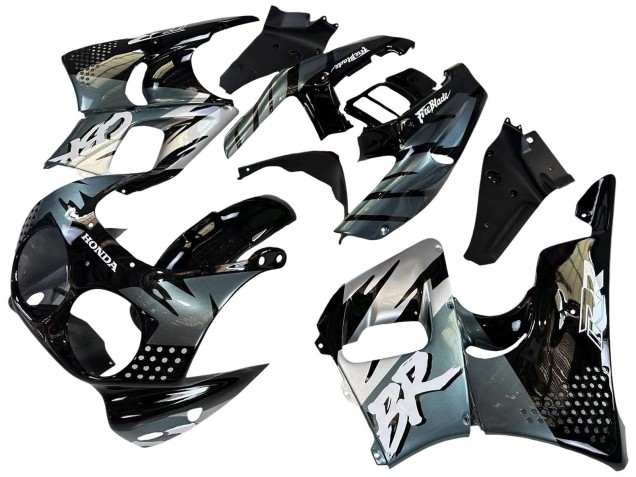 Online Plata Negro Brillante Carenado Moto Honda CBR900RR 893 1992-1993