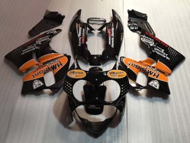 Online Negro Brillante Naranja Hm Plant Carenado Moto Honda CBR900RR 893 1992-1993