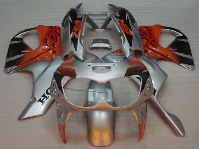 Online Plata Naranja Negro Brillante Carenado Moto Honda CBR900RR 893 1992-1993