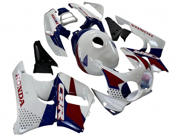 Online Blanco Rojo Azul Oscuro Carenado Moto Honda CBR900RR 893 1992-1993