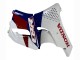 Online Blanco Rojo Azul Oscuro Carenado Moto Honda CBR900RR 893 1992-1993