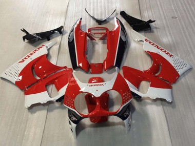 Online Blanco Rojo Negro Brillante Carenado Moto Honda CBR900RR 893 1992-1993