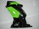 Online Negro Brillante Verde Carenado Moto Kawasaki EX250 2008-2012