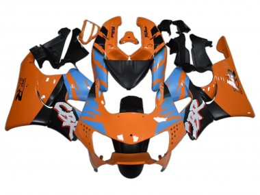 Online Naranja Azul Negro Mate Carenado Moto Honda CBR900RR 919 1998-1999