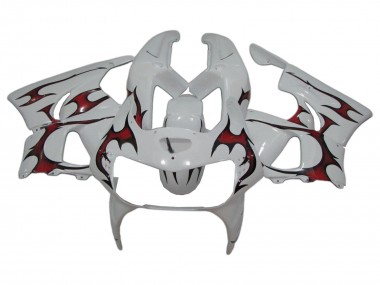 Online Blanco Rojo Carenado Moto Honda CBR900RR 919 1998-1999