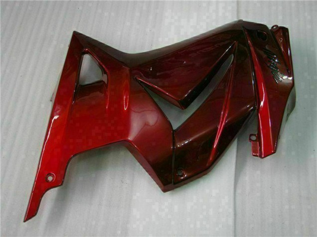 Online Rojo Granate Carenado Moto Kawasaki EX250 2008-2012