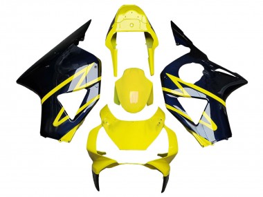Online Amarillo Plata Negro Carenado Moto Honda CBR900RR 954 2002-2003