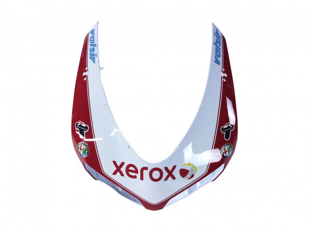 Online Blanco Rojo Negro Brillante Valsir Xerox Carenado Moto Ducati 848/1098/1198 2007-2014