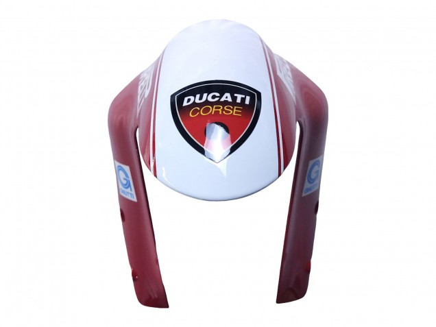 Online Blanco Rojo Negro Brillante Valsir Xerox Carenado Moto Ducati 848/1098/1198 2007-2014