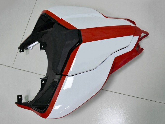 Online Blanco Rojo Verde Negro Brillante Carenado Moto Ducati 848/1098/1198 2007-2014