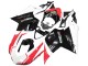 Online Blanco Rojo Negro Brillante Carenado Moto Ducati 848/1098/1198 2007-2014