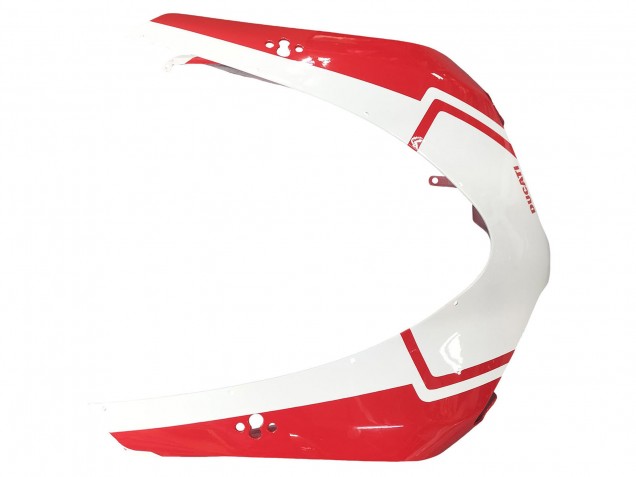Online Blanco Rojo Negro Brillante Carenado Moto Ducati 848/1098/1198 2007-2014