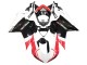 Online Blanco Rojo Negro Brillante Carenado Moto Ducati 848/1098/1198 2007-2014