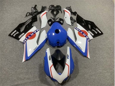 Online Blanco Azul Negro Brillante Martini Carenado Moto Ducati Panigale 899/1199 2011-2014