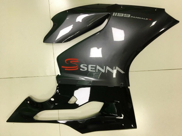Online Negro Brillante Carenado Moto Ducati Panigale 1199 2011-2014