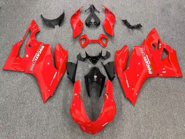 Online Rojo Carenados Moto Ducati 1199 2011-2014