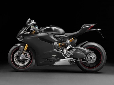 Online Negro Mate Carenado Moto Ducati 1199 2011-2014