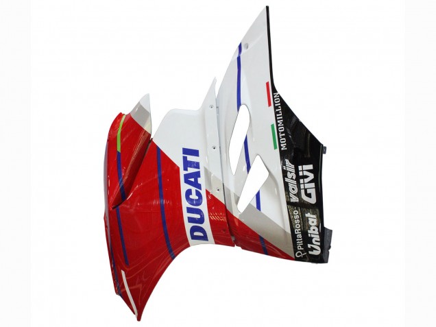 Online Blanco Rojo Verde Azul Negro Brillante Flex-Box Carenado Moto Ducati Panigale 899/1199 2011-2014