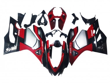 Online Rojo Plata Negro Carenado Moto Ducati 1199 2011-2014