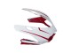 Online Blanco Rojo Negro Brillante Carenado Moto Ducati 1199 2011-2014