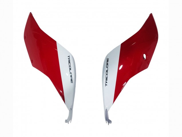 Online Blanco Rojo Negro Brillante Carenado Moto Ducati 1199 2011-2014