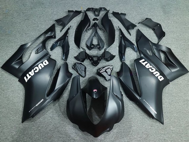 Online Negro Mate Carenado Moto Ducati 1299 2015-2020
