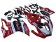 Online Blanco Rojo Negro Aruba 7 Carenado Moto Ducati 959/1299 2015-2020