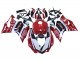 Online Blanco Rojo Negro Aruba 7 Carenado Moto Ducati 959/1299 2015-2020
