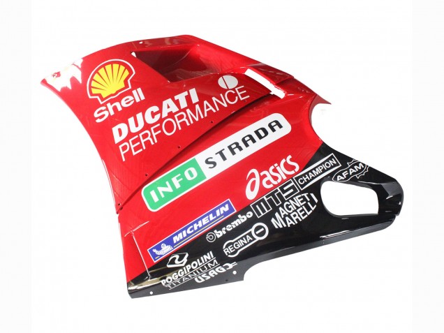 Online Blanco Rojo Amarillo Verde Negro Brillante Performance Carenado Moto Ducati 748/916/996/998 1993-2005