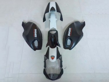 Online Blanco Negro Mate Carenado Moto Ducati Monster 696 796 1100 1100S 2008-2012