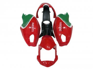 Online Rojo Blanco Verde Carenado Moto Ducati Monster 696 796 1100 1100S 2008-2012