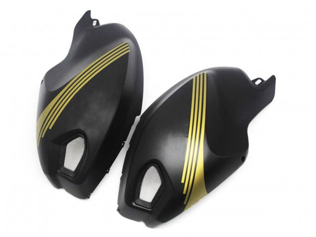 Online Negro Mate Oro Carenado Moto Ducati Monster 696 796 1100 1100S 2008-2012