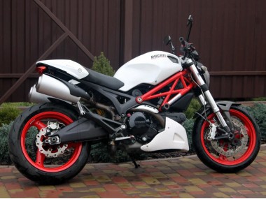 Online Blanco Carenado Moto Ducati Monster 696 796 1100 1100S 2008-2012