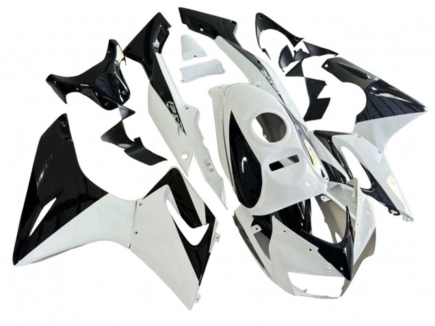 Online Blanco Negro Brillante Carenado Moto Honda CBR125R 2002-2006