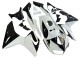 Online Blanco Negro Brillante Carenado Moto Honda CBR125R 2002-2006
