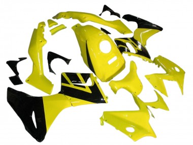 Online Amarillo Negro Brillante Carenado Moto Honda CBR125R 2002-2006