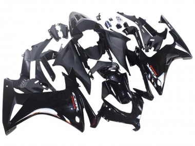 Online Negro Brillante Negro Mate Carenado Moto Honda CBR500R 2013-2015